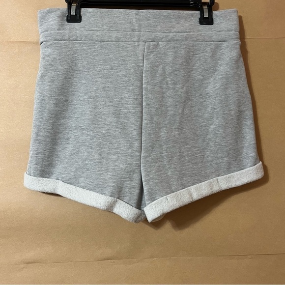 Lovers + Friends | Meghan Sweat Shorts High Waisted Button Fly Pull-On Size S - Picture 9 of 12